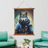 Animal Astronaut Space walk, Universe, space, wolf