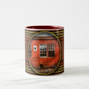 Animal - Bird - Bird watching Two-Tone Coffee Mug