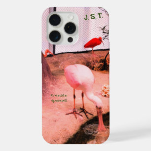 Animal Birds Roseate Spoonbill iPhone / iPad case