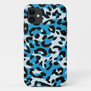 Animal Blue Leopard Pattern iPhone5 Case
