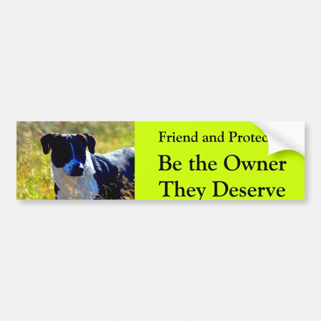 Animal Bumper sticker (Front)