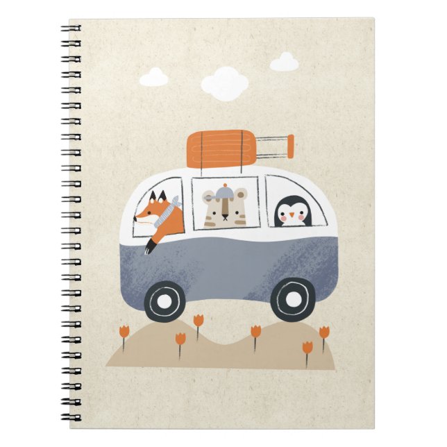 Animal bus notebook (Front)