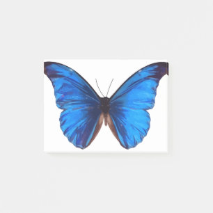 Animal Butterfly Insect Nature Morpho Blue Post-it Notes