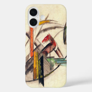 Animal by Franz Marc, Vintage Expressionism Art iPhone 16 Case