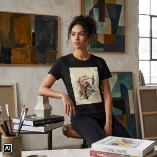 Animal by Franz Marc, Vintage Expressionism Art T-Shirt