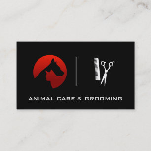 Animal Care and Grooming Pets Business Card
