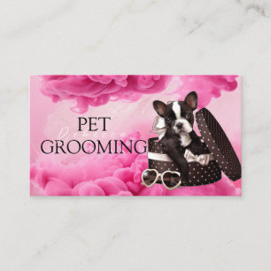 Animal Care Pet Grooming Spa Salon Puppy Business Card