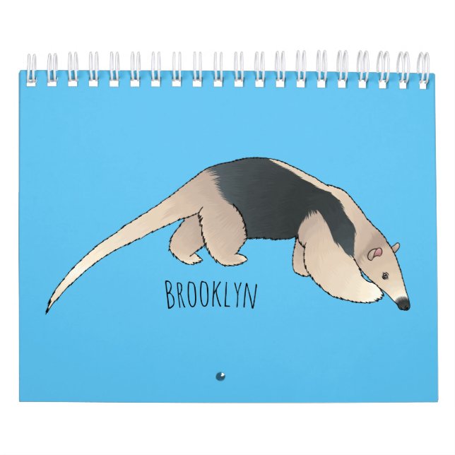 Animal cartoon illustration calendar (Cover)