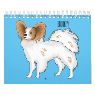 Animal cartoon illustration calendar
