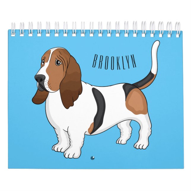 Animal cartoon illustration calendar (Cover)