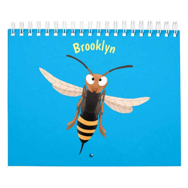 Animal cartoon illustration calendar (Cover)