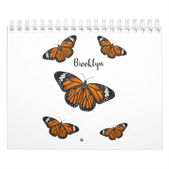 Animal cartoon illustration calendar (Cover)