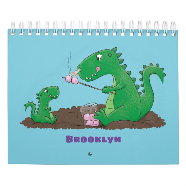 Animal cartoon illustration calendar (Cover)