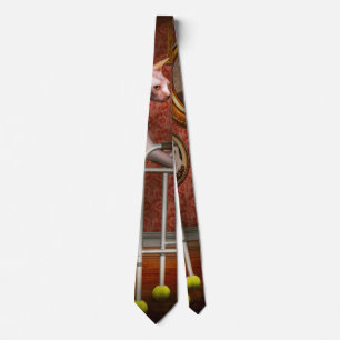 Animal - Cat - Retirement home for cats Tie