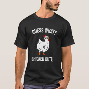 Animal Chicken Butt Cute Chickens Buffs T-Shirt