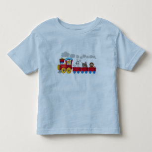 Animal Choo-Choo Train Toddler T-Shirt