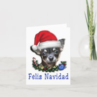animal christmas cards chihuahuas