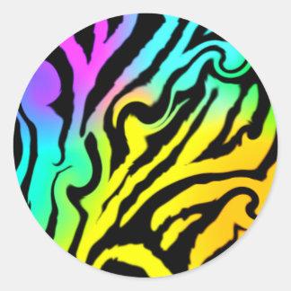 ANIMAL CLASSIC ROUND STICKER