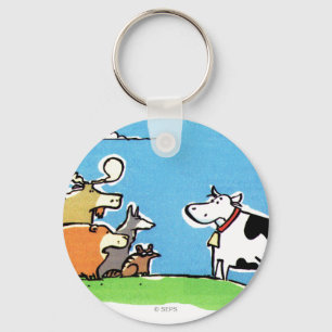 Animal Click Key Ring