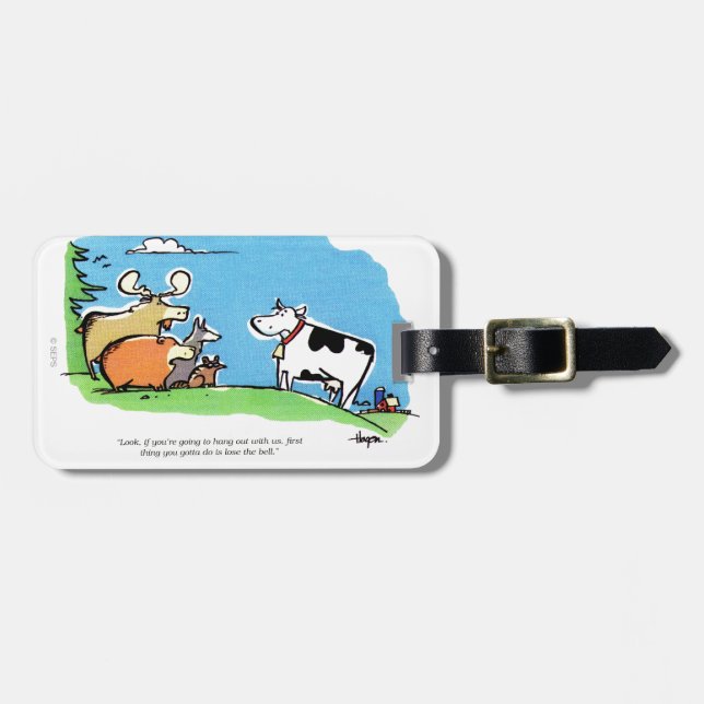 Animal Click Luggage Tag (Front Horizontal)