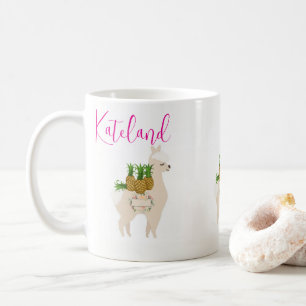 Animal Coffee Floral Mug