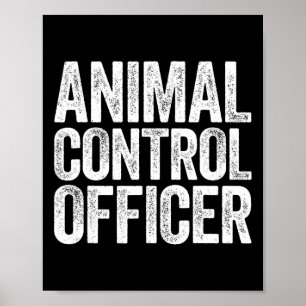 Animal Control Officer Matching Costume  Poster
