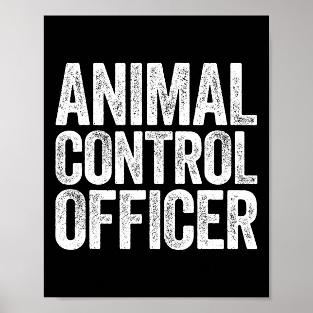 Animal Control Officer Matching Costume  Poster (Front)
