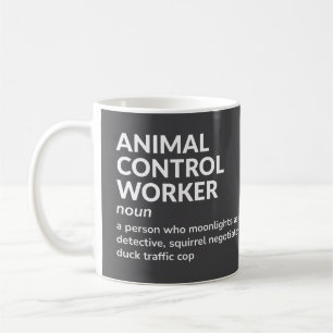 Animal Control Worker Job Definition Mug