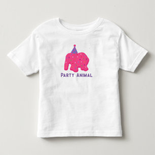 Animal Cookie Birthday Party Toddler T-Shirt