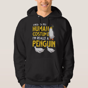 Animal Costume Party Antarctica Animal Penguin Hoodie