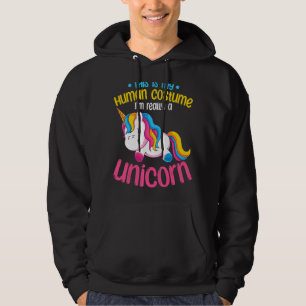 Animal  Costume Party Magical Creature  Unicorn Hoodie