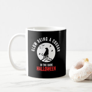 Animal cougar coffee mug
