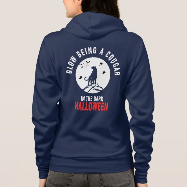 Animal cougar hoodie (Back)