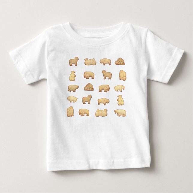 Animal Crackers Baby T-Shirt (Front)
