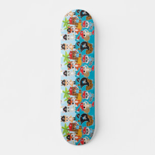 Animal Crew Party Pirate Skateboard