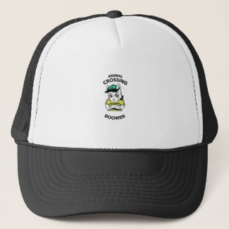 Animal crossing boomer trucker hat