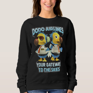 Animal Crossing Dodo Airlines Your Gateway To The Sweatshirt