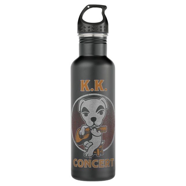 Animal Crossing K.K. Slider Front And Back Concert 710 Ml Water Bottle (Front)