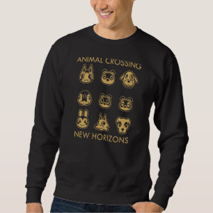 Animal Crossing New Horizons Character Grid Sweatshirt