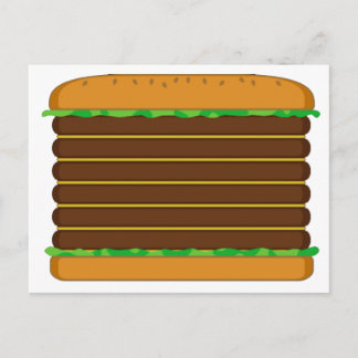Animal Crossing New Leaf Hamburger Stationary Postcard