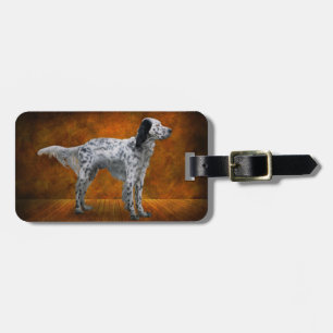 Animal - Dog - The English Setter Luggage Tag