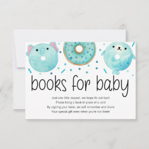 Animal Doughnut Baby Sprinkle Books for Baby Card