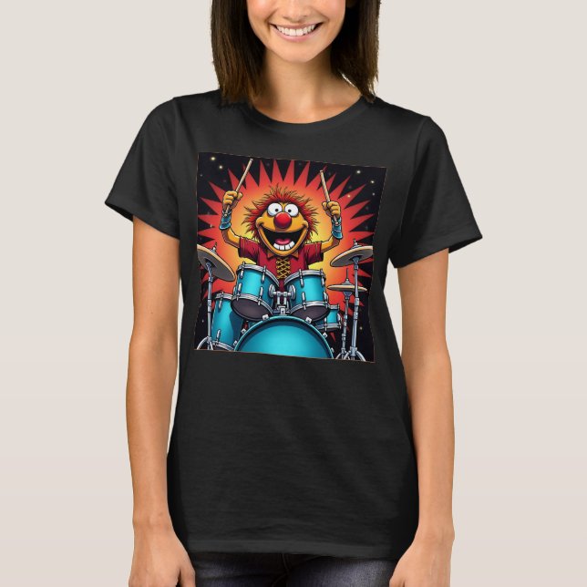 ANIMAL DRUMMER THE MUPPETS SHOW T-Shirt (Front)