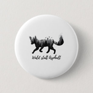 Animal Environmental Protection Climate Protection 6 Cm Round Badge