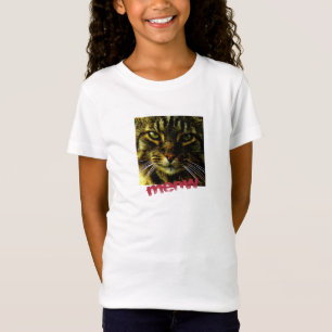 Animal Face Hypnotising Cat Eyes T-Shirt