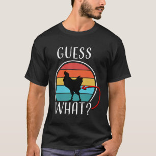 Animal Farm Guess What Chicken Butt White  1 T-Shirt