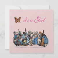 ANIMAL FARM ORCHESTRA BUTTERFLY GIRL BABY SHOWER