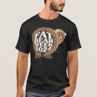 animal, fat bear week, fat bear week i voted 2024, T-Shirt