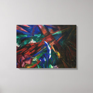 Animal Fates 1913 Franz Marc Oil painting Prints