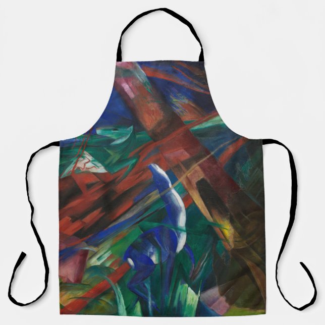 Animal Fates by Franz Marc Apron (Front)